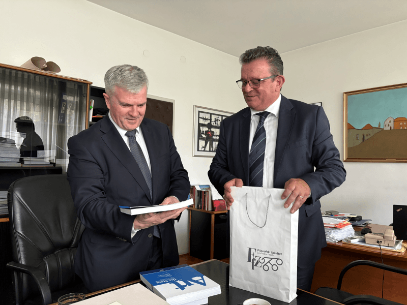 Predavanje o litavskoj povijesti i oproštajni posjet veleposlanika Republike Litve