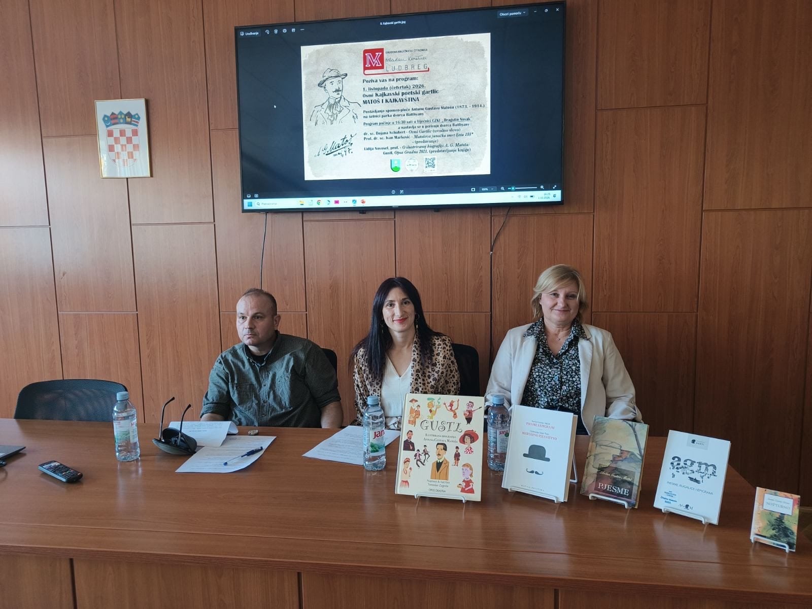 2026 10 01 Ivan Markovic Bojana Schubert Lidija Novosel Ludbreg